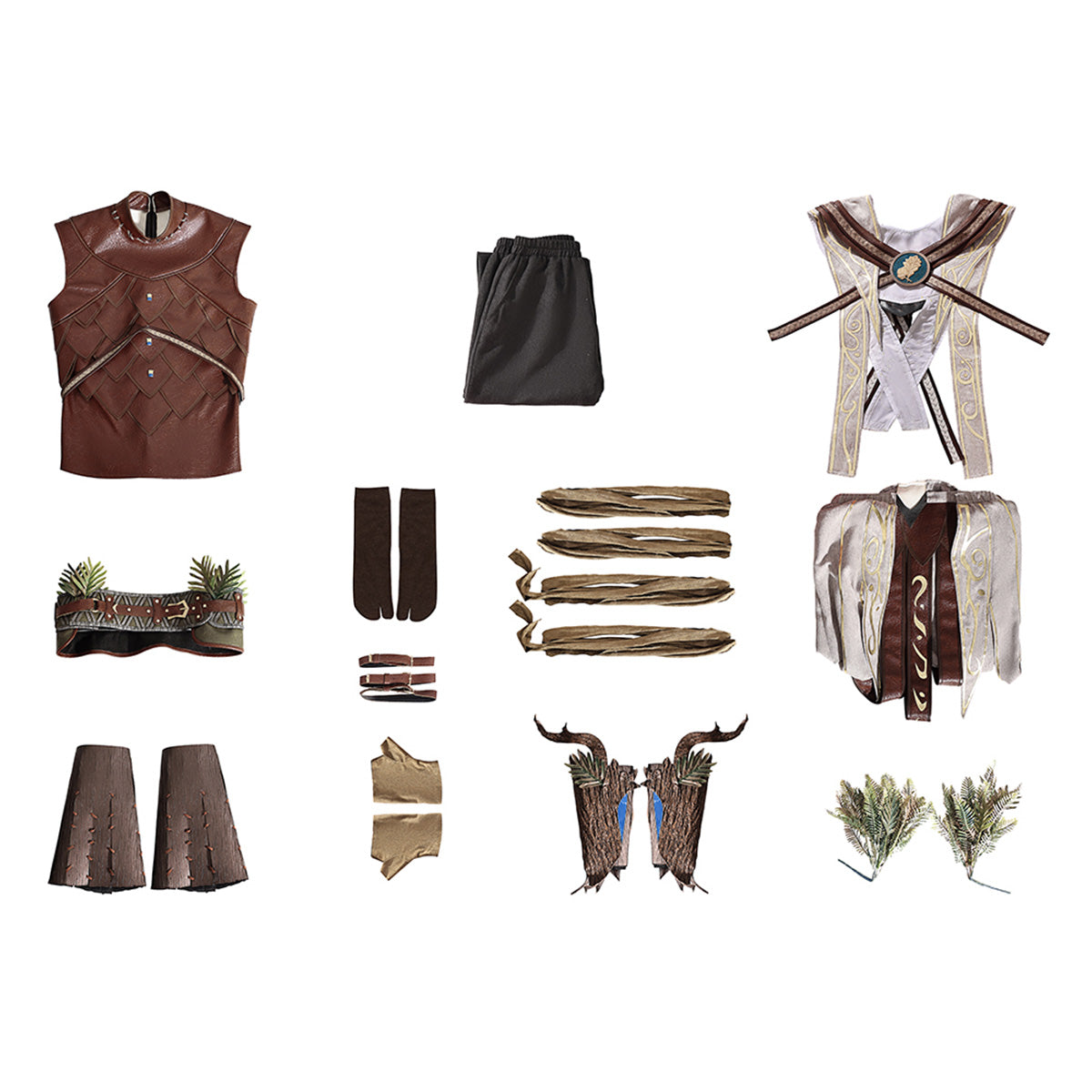 Baldur's Gate III Baldur s Gate 3 BG3 Halsin Cosplay Costume
