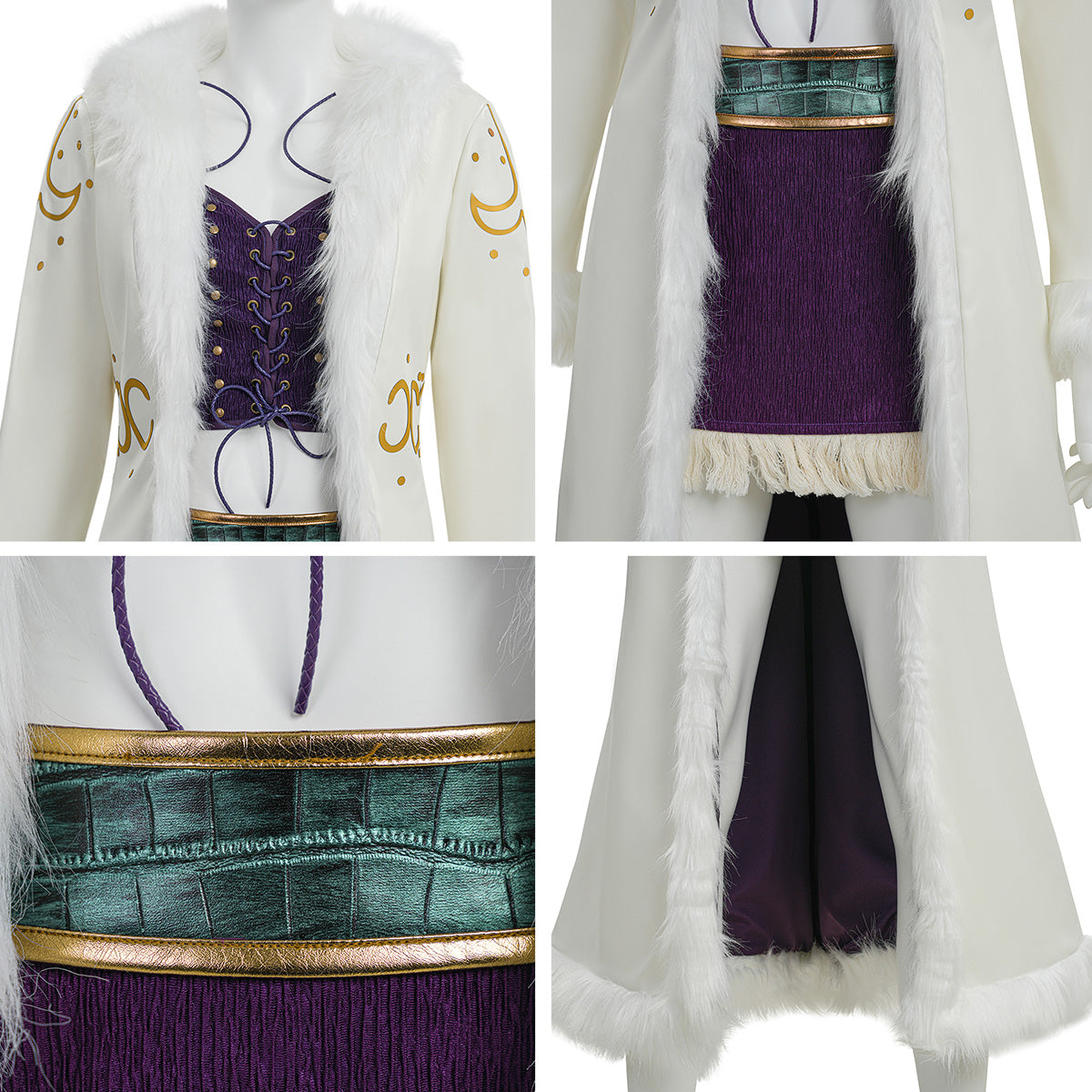 Hinata Hyuga aus Naruto Halloween Cosplay Kostüm – D Edition