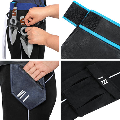 Valorant Jett Blue Cosplay Costume