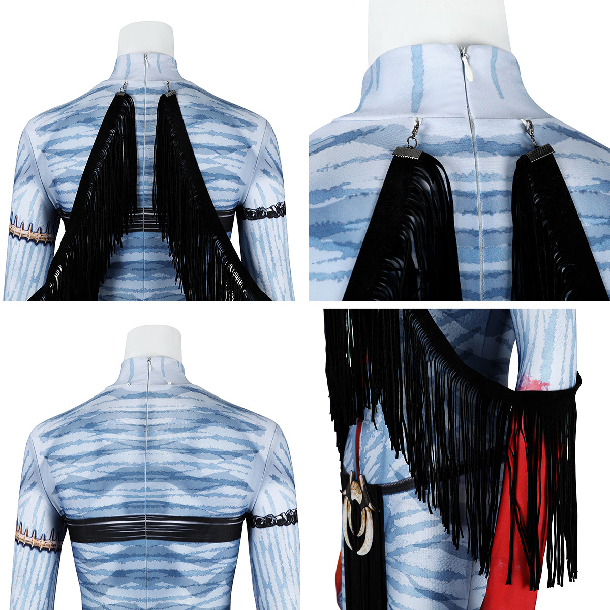 Disfraz de Hinata Hyuga de Naruto Halloween Cosplay - Edición D