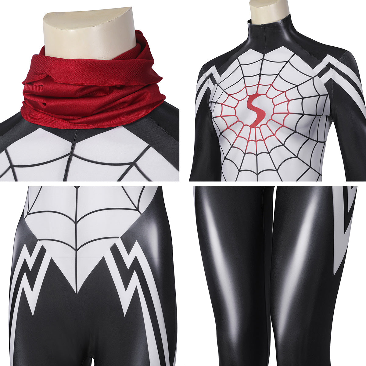 Marvel Silk Cindy Moon Spider-Man Cosplay Costume