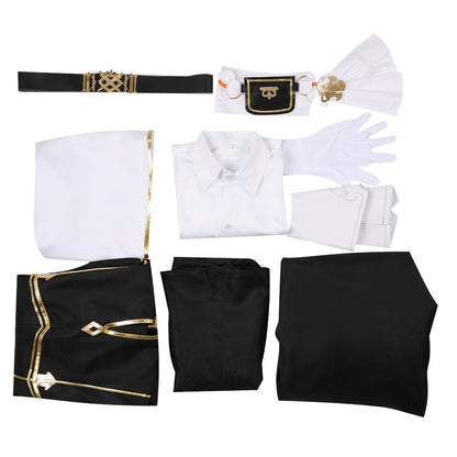 The Great Ace Attorney Chronicles The Grim Reaper of the Old Bailey Barok van Zieks Cosplay Costume