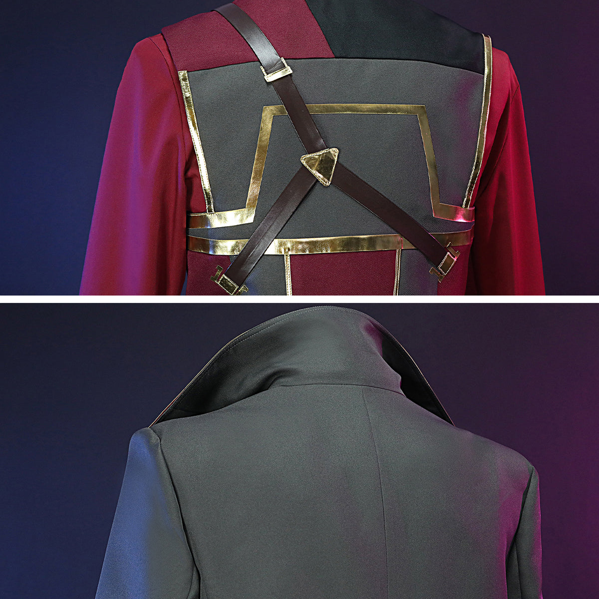 Ace Anwalt Gyakuten Saiban Miles Edgeworth Cosplay Kostüm