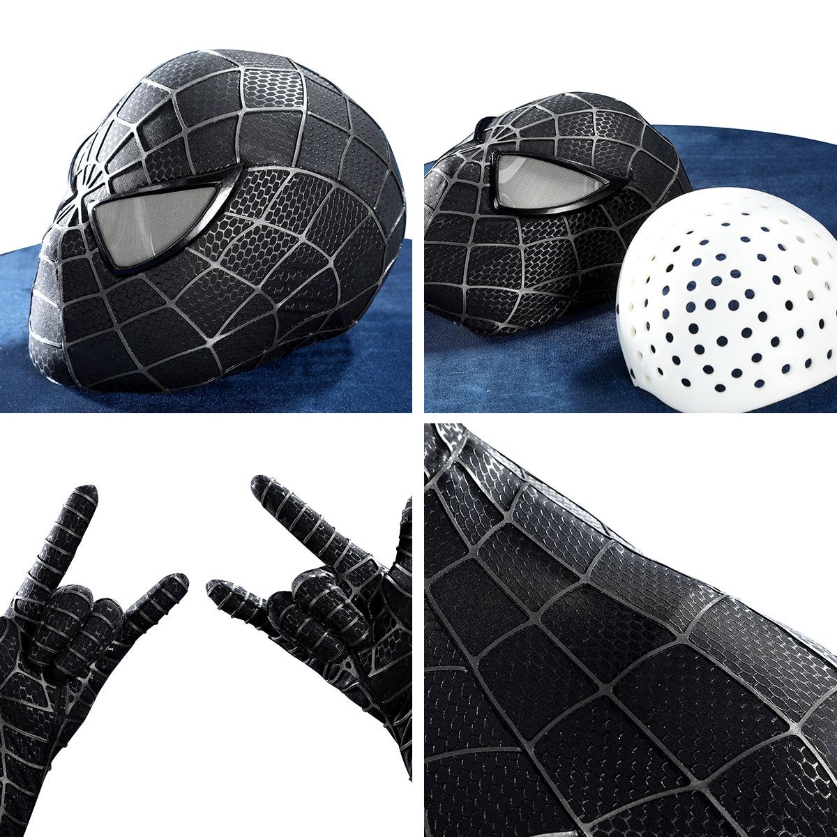 Spider Man 3 Spider Man Venom Symbiote Suit Premium Version Cosplay Costume