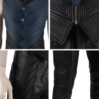 Devil May Cry 5 Vergil Black Cosplay Costume