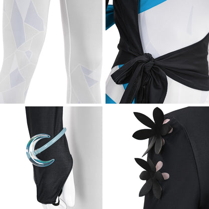 Marvel Rivals Cool Summer Luna Snow Cosplay Costume
