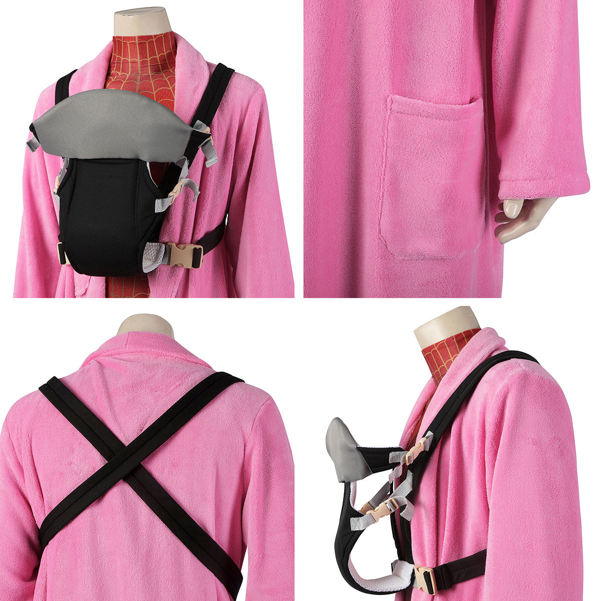 Hinata Hyuga aus Naruto Halloween Cosplay Kostüm – D Edition