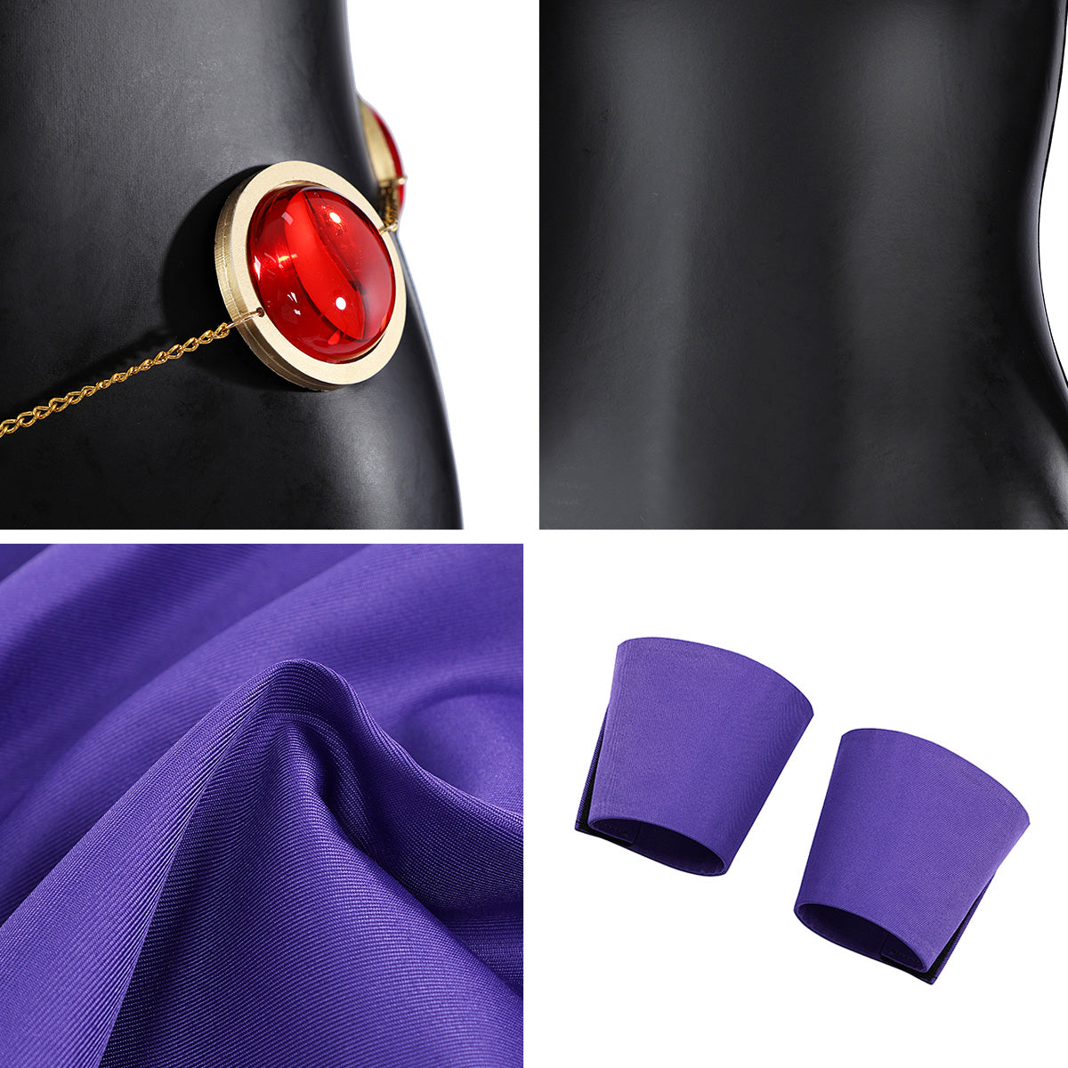 Halloween Raven Superheroine Cosplay Costume