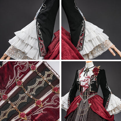 Ace Procureur Gyakuten Saiban Miles Edgeworth Cosplay Costume