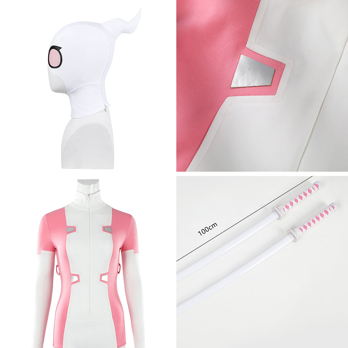 Hinata Hyuga aus Naruto Halloween Cosplay Kostüm – D Edition