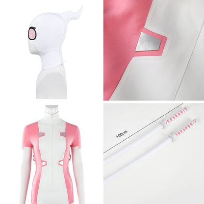 Hinata Hyuga aus Naruto Halloween Cosplay Kostüm – D Edition
