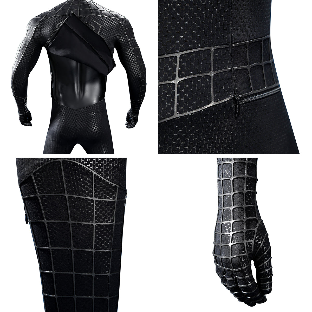 Spider Man 3 Spider Man Venom Symbiote Suit Premium Version Cosplay Costume