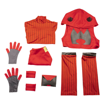 PM Omega Ruby PM Team Magma Grunt Female Cosplay Costume