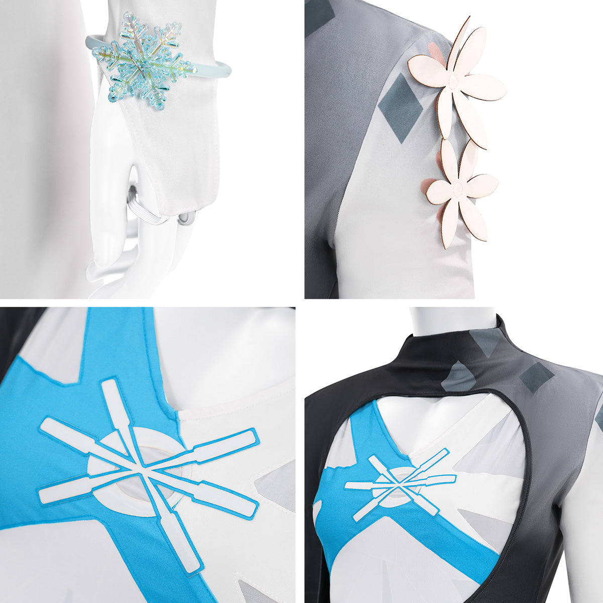 Marvel Rivals Cool Summer Luna Snow Cosplay Costume