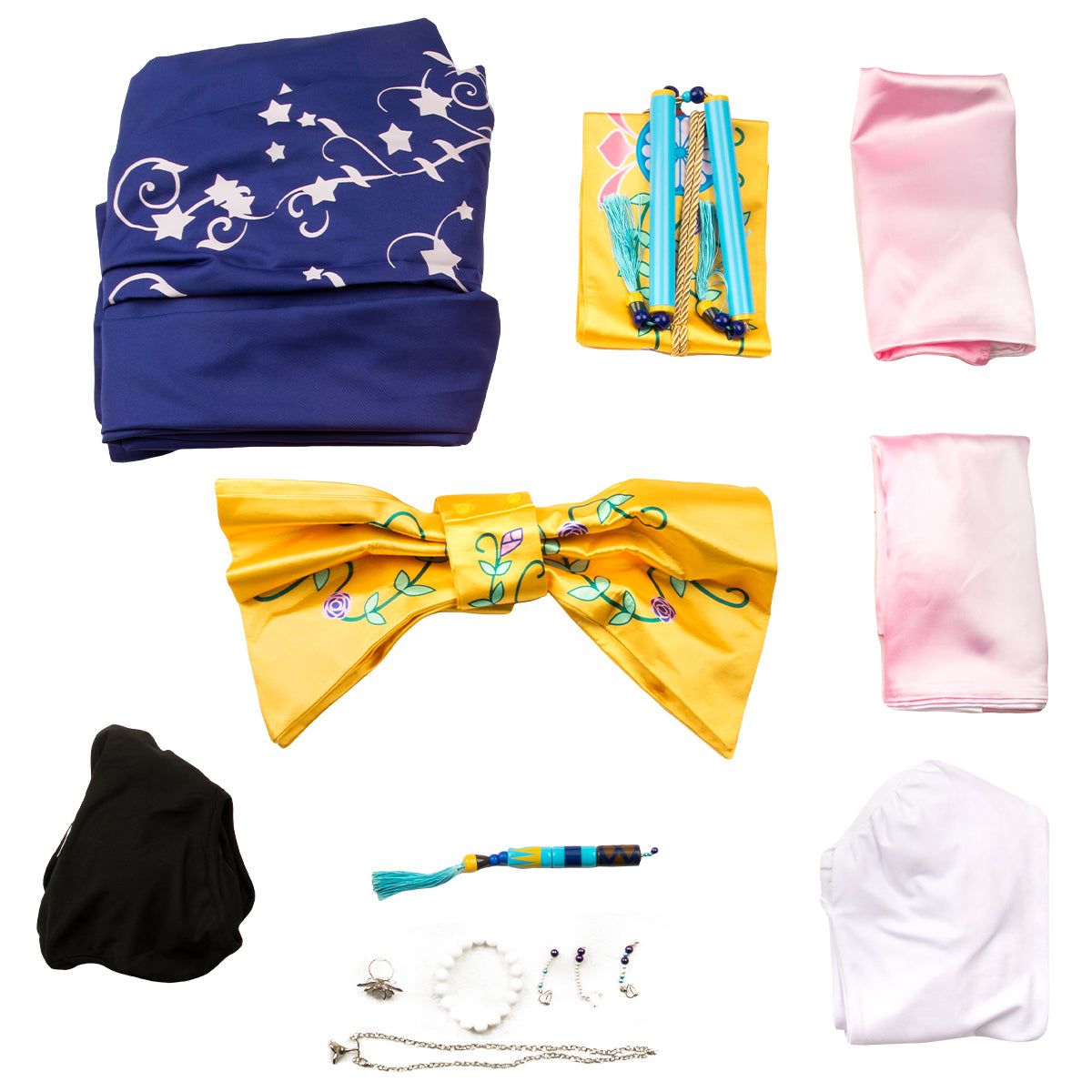 Final Fantasy X FF10 Yuna Cosplay Costume - Deluxe Version