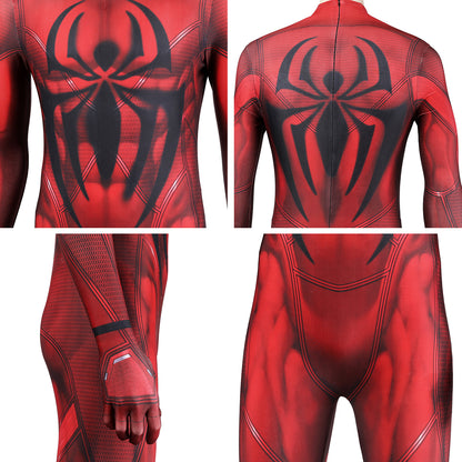 Marvel's Spider-Man 2 Scarlet Spider Spider Man Across the Spider Verse Scarlet Spider Cosplay Costume