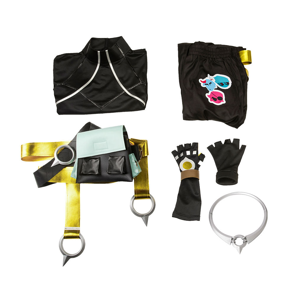 League Of Legends LOL HEARTSTEEL Ezreal EZ Game Full Set Spandex