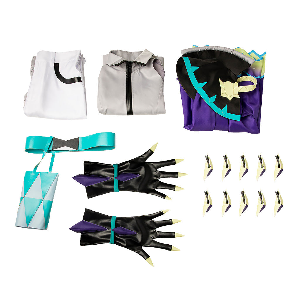 PM feat. Vocal Idol Project VOLTAGE Dragon Type Cosplay Costume