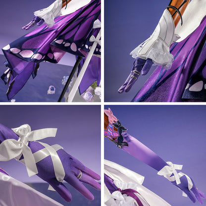 Anime Scythe Weapon Castorice Headwear Honkai: Star Rail