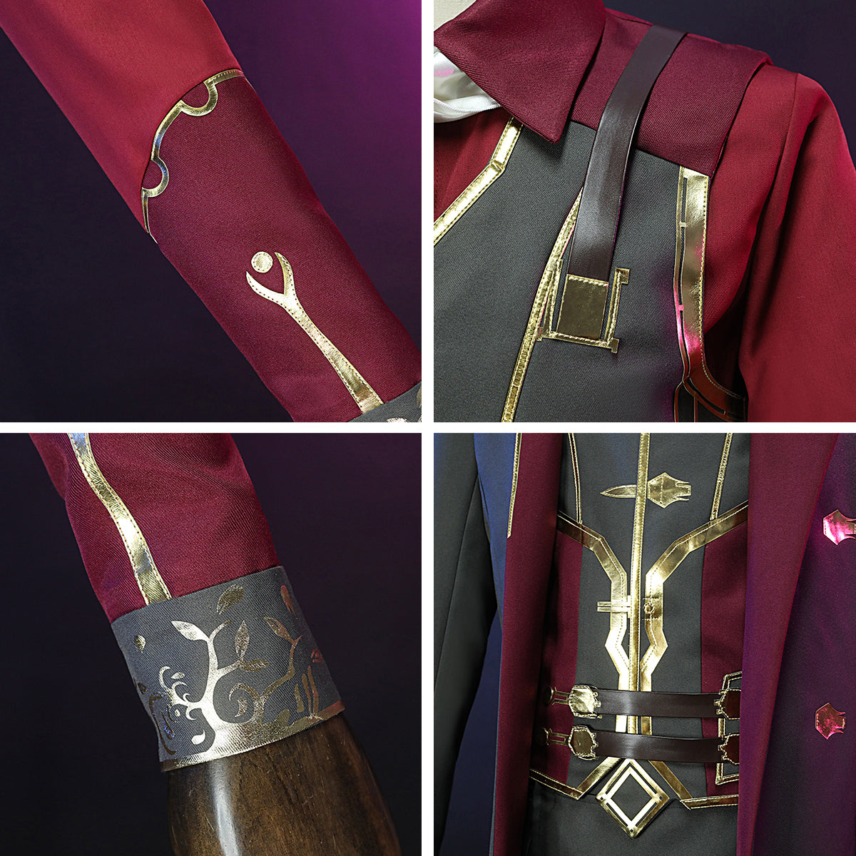 Ace Anwalt Gyakuten Saiban Miles Edgeworth Cosplay Kostüm