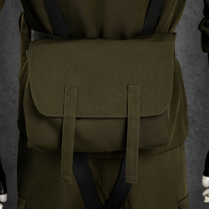 Metal Gear Solid Delta: Snake Eater MGS3 Big Boss Naked Snake John Solid Snake Green Cosplay Costume