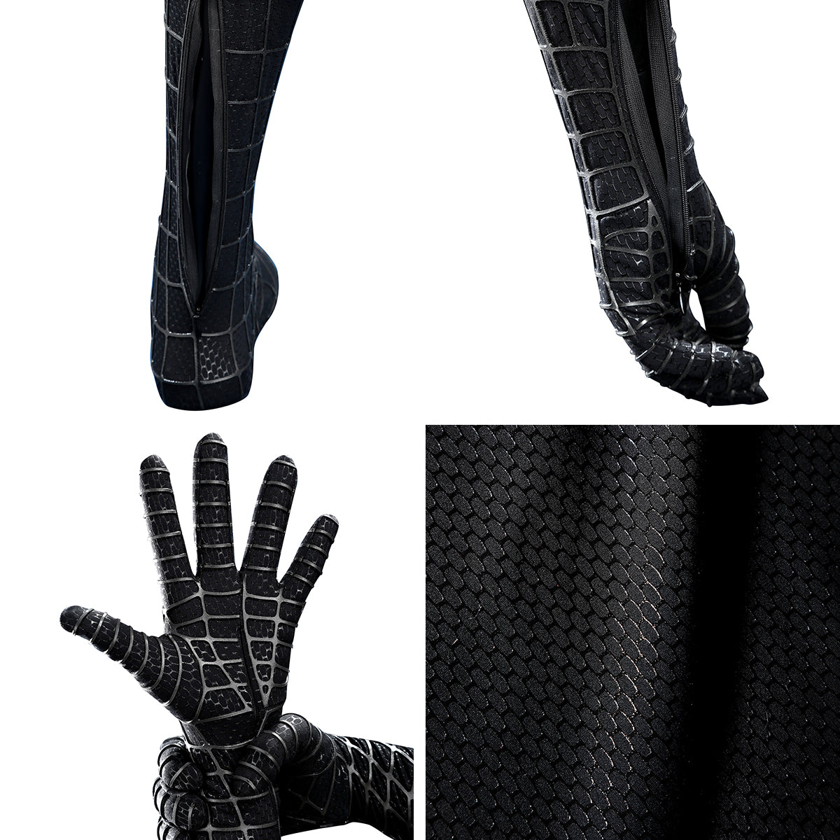 Spider Man 3 Spider Man Venom Symbiote Suit Premium Version Cosplay Costume