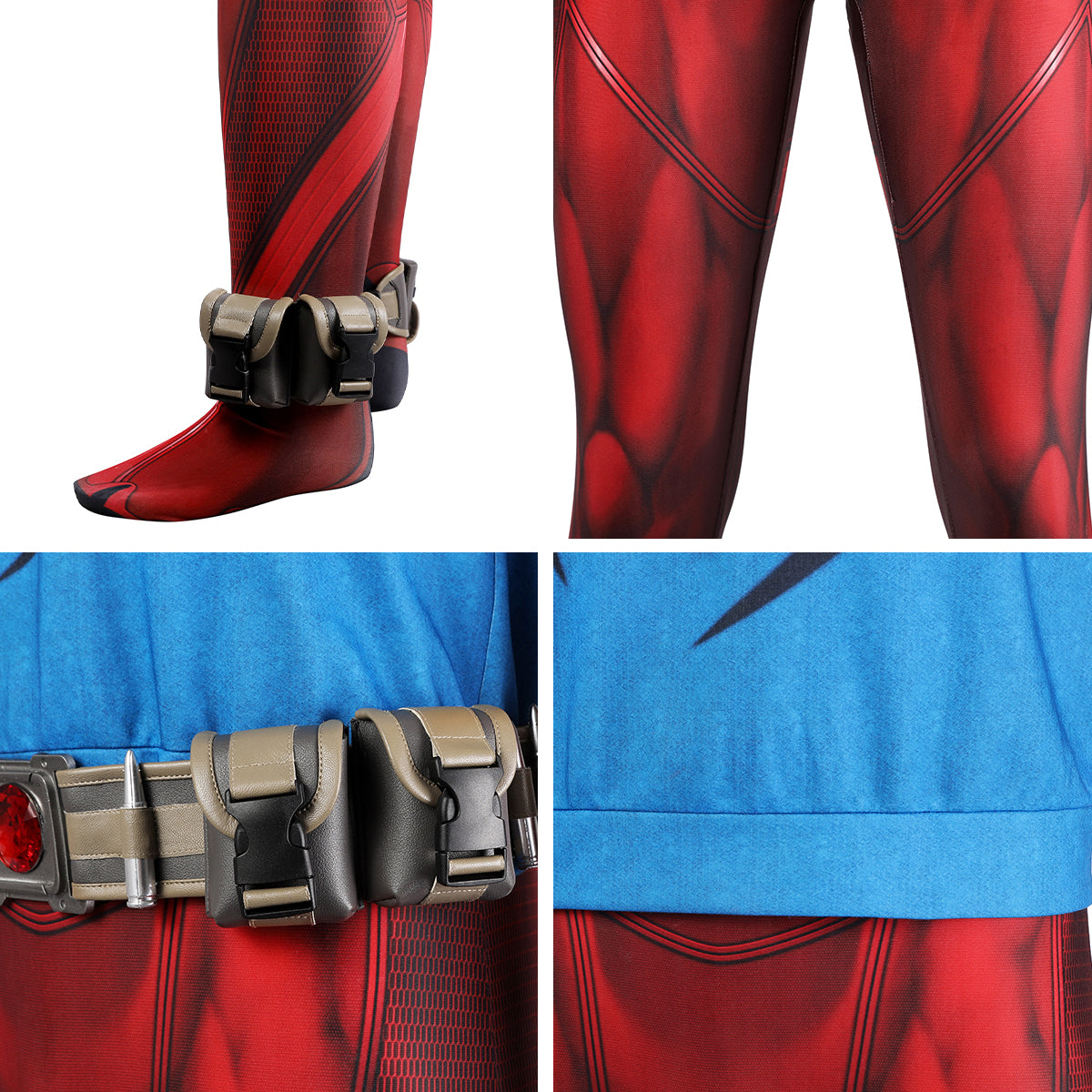 Marvel's Spider-Man 2 Scarlet Spider Spider Man Across the Spider Verse Scarlet Spider Cosplay Costume