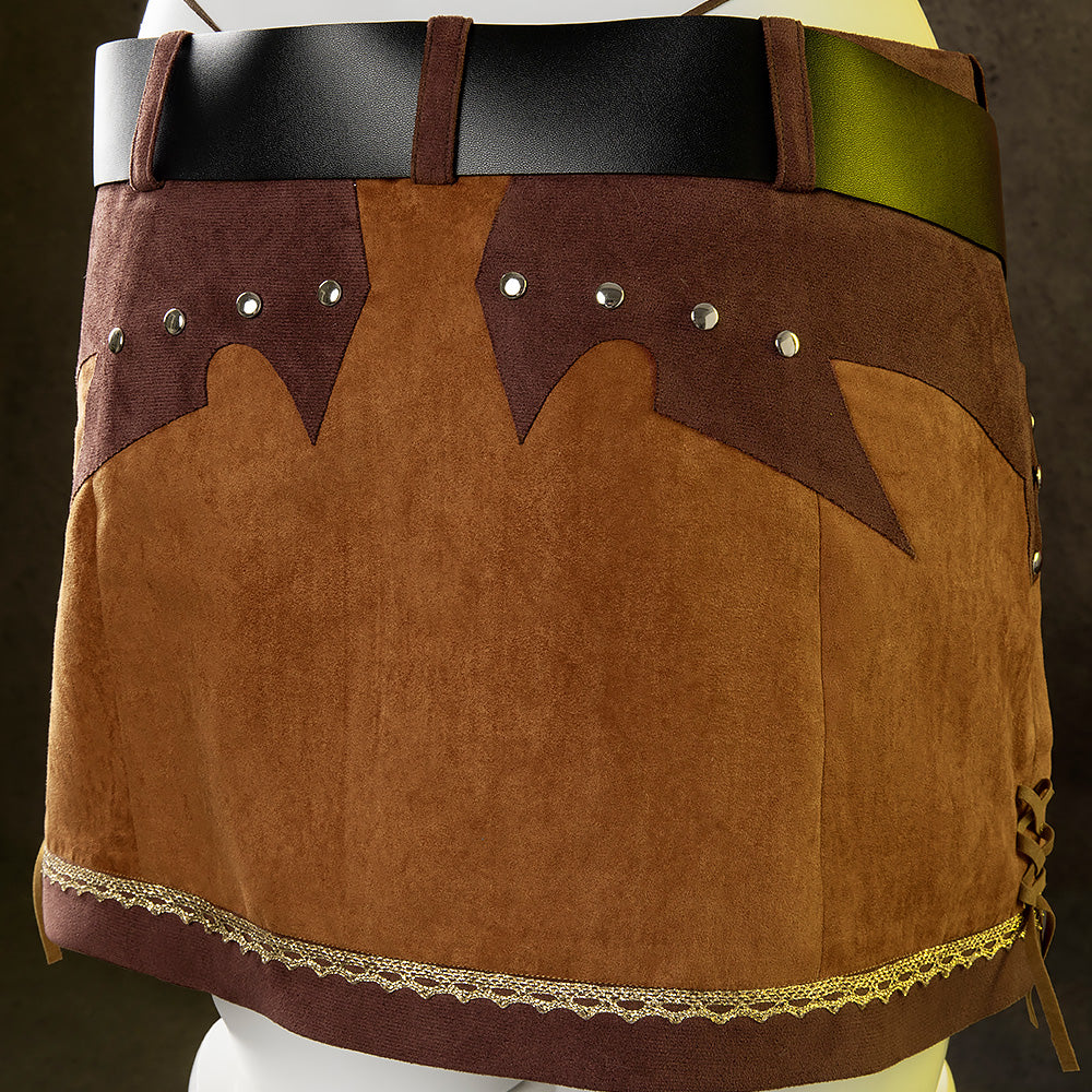 Final Fantasy VII Remake FF7 Tifa Lockhart Cowgirl Cosplay Costume