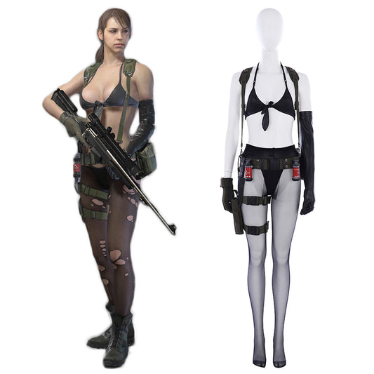 Metal Gear Solid V: The Phantom Pain Quiet Cosplay Costume - No Waist Red Accessories