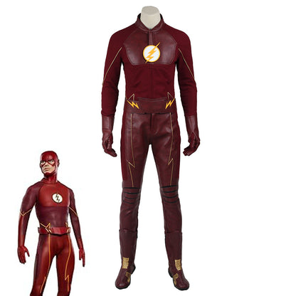 The Flash Season 2 Barry Allen Cosplay Costume