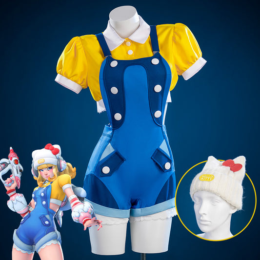 Overwatch 2 OW2 X Hello Kitty Juno Cosplay Costume