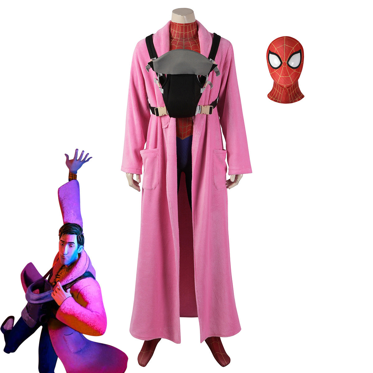 Hinata Hyuga aus Naruto Halloween Cosplay Kostüm – D Edition