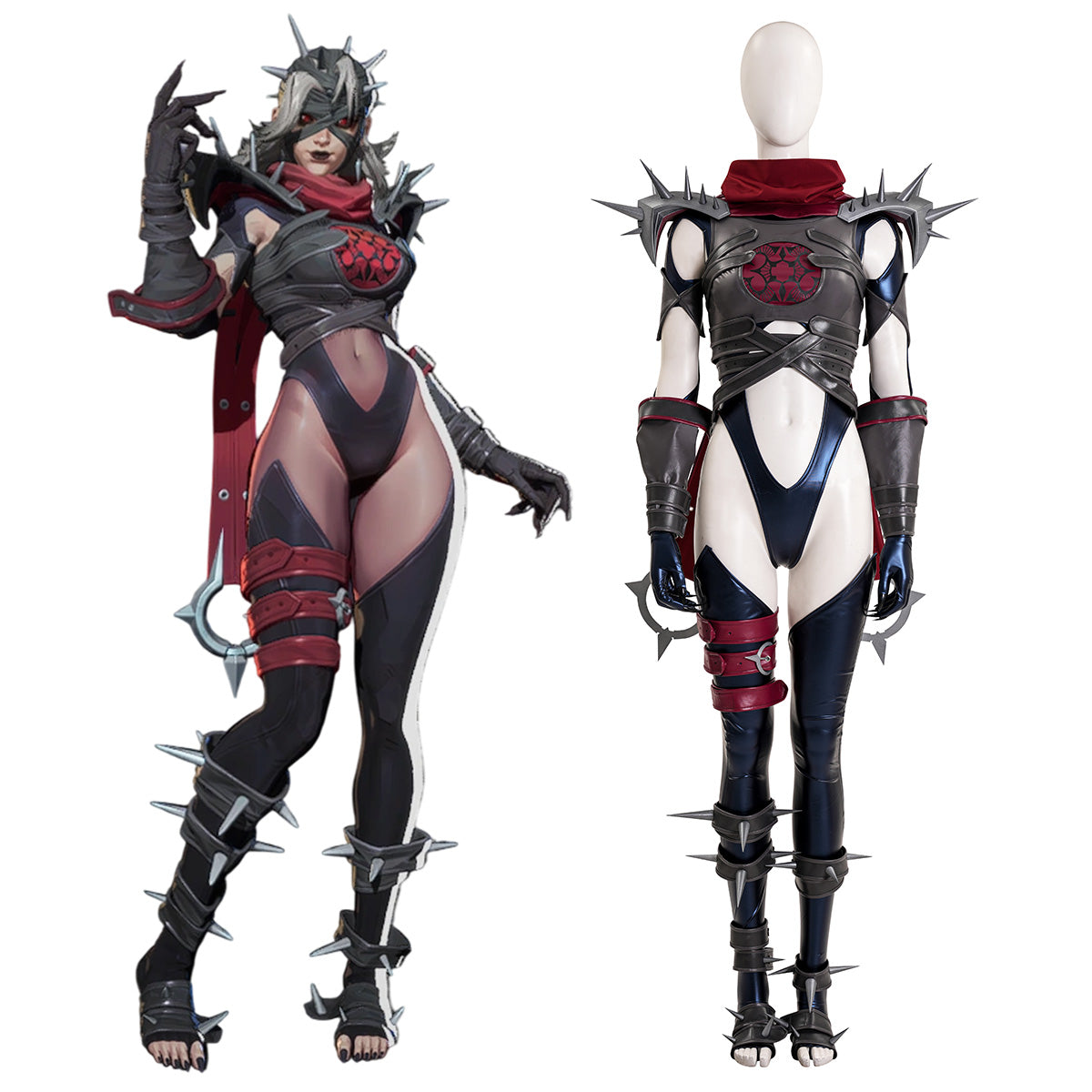 Marvel Rivals Invisible Woman Malice Premium Edition Cosplay Costume