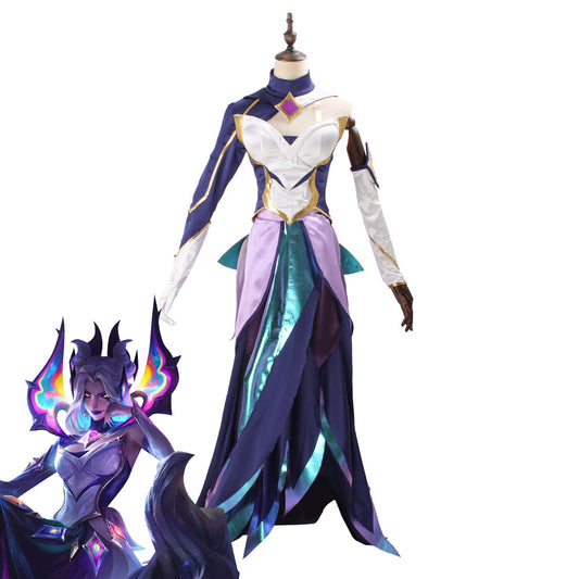 League of Legends Star Guardian Morgana Star Nemesis The Fallen Cosplay Costume