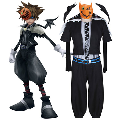 Kingdom Hearts 2 Halloween Town Sora Cosplay Costume