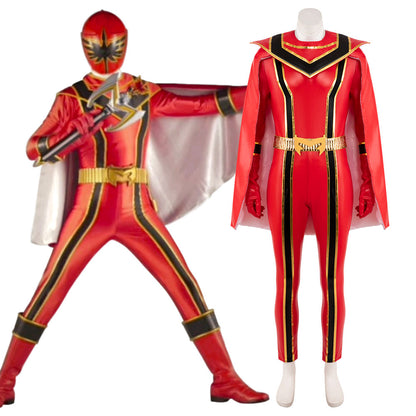 Power Rangers Mystic Force Red Mystic Ranger Cosplay Costume