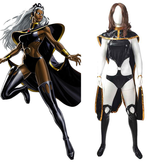 Marvel X-men Storm Jumpsuit Cosplay Costume