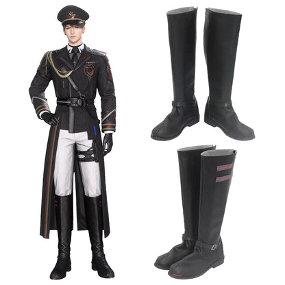 Akatsuki Deidara aus Naruto Halloween Weiße Schuhe Cosplay Stiefel