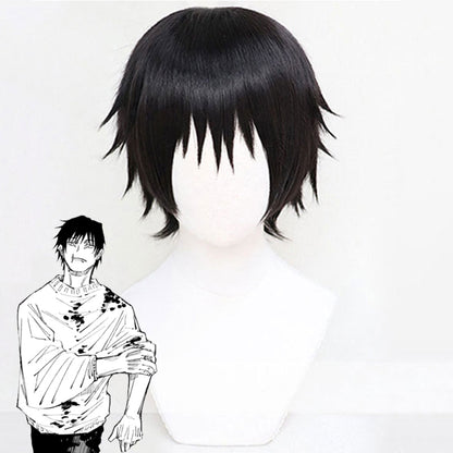 Genshin Impact Yelan Noir Violet Cosplay Perruque