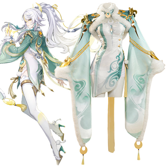 Genshin Impact Zibai Cosplay Costume