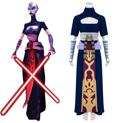 Star Wars: The Clone Wars Asajj Ventress Cosplay Costume