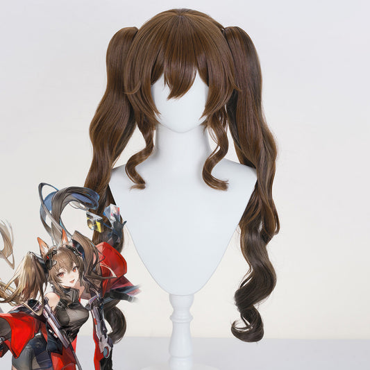 Arknights: Endfield Gilberta Brown Cosplay Wig
