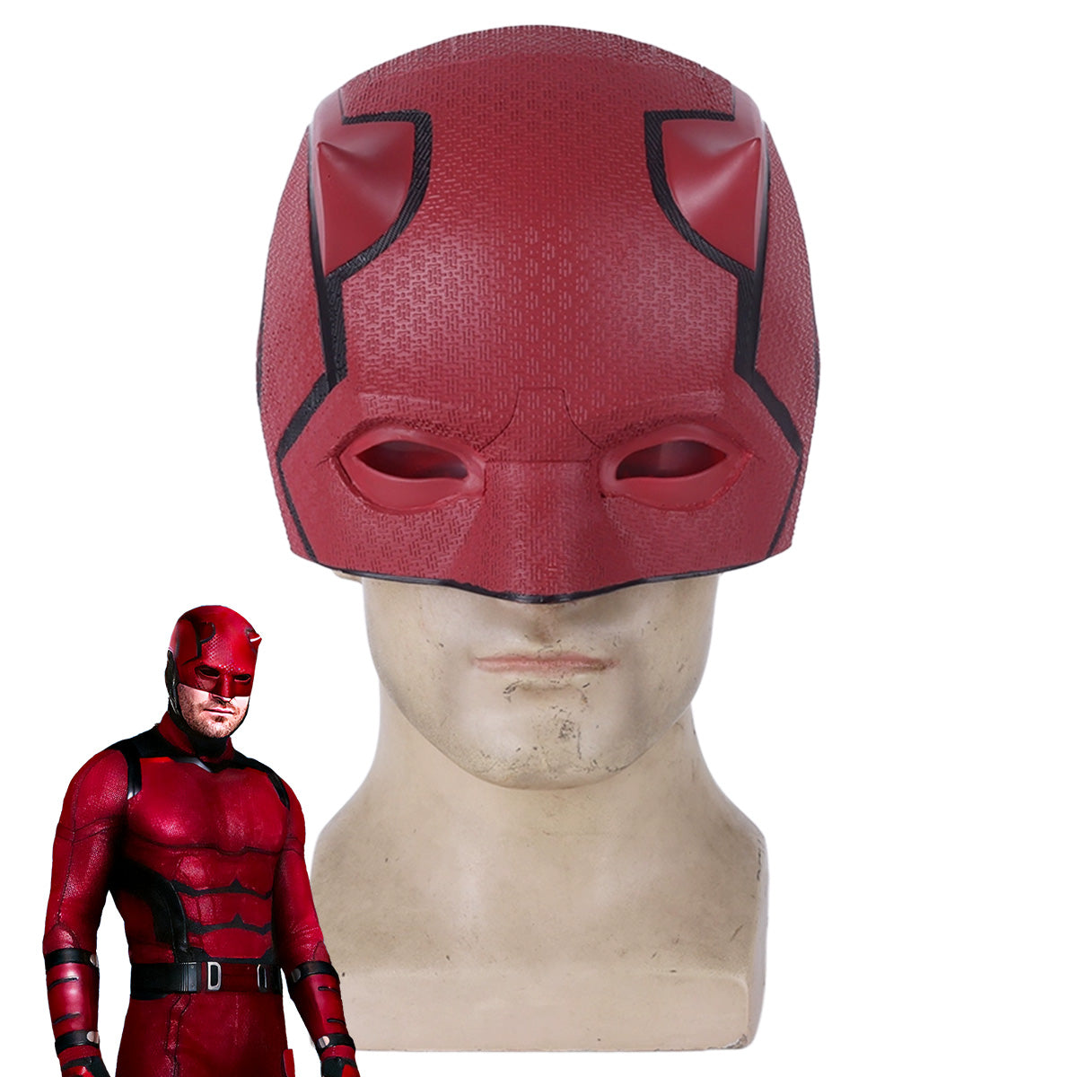 Daredevil：Born Again Daredevil Red Mask Cosplay Accessory Prop