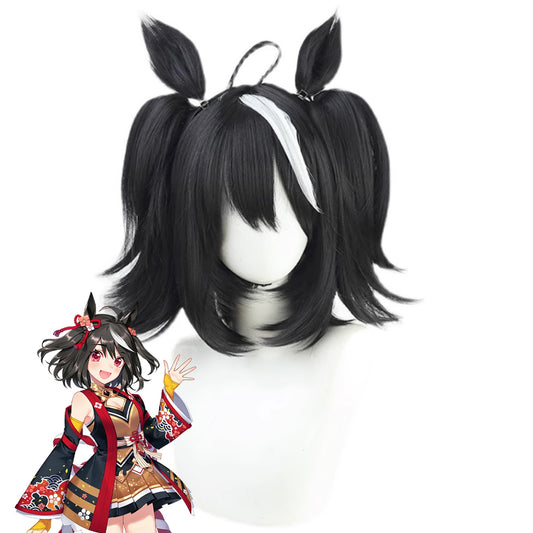 【In Stock】Uma Musume: Pretty Derby Kitasan Black Cosplay Wig