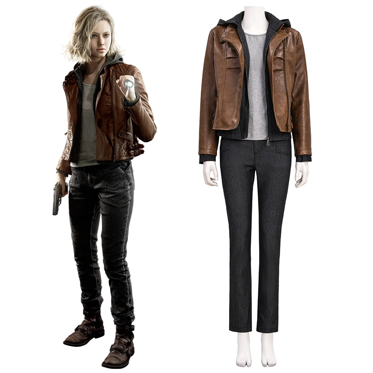 RE 9 RE Requiem Grace Ashcroft Cosplay Costume