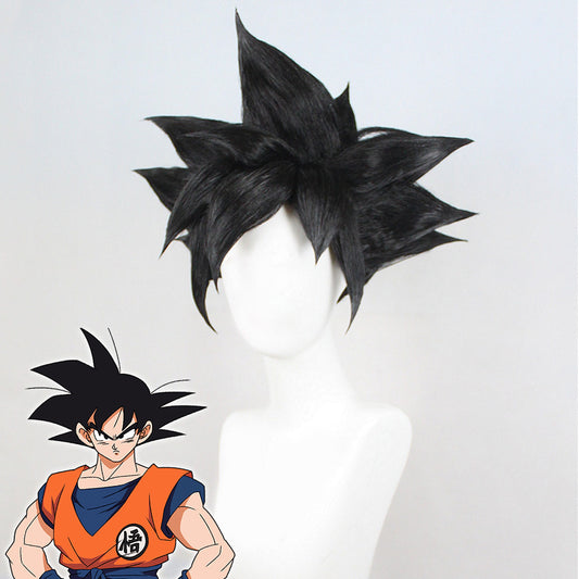 Dragon Ball Super Son Goku Kakarotto Black Cosplay Wig
