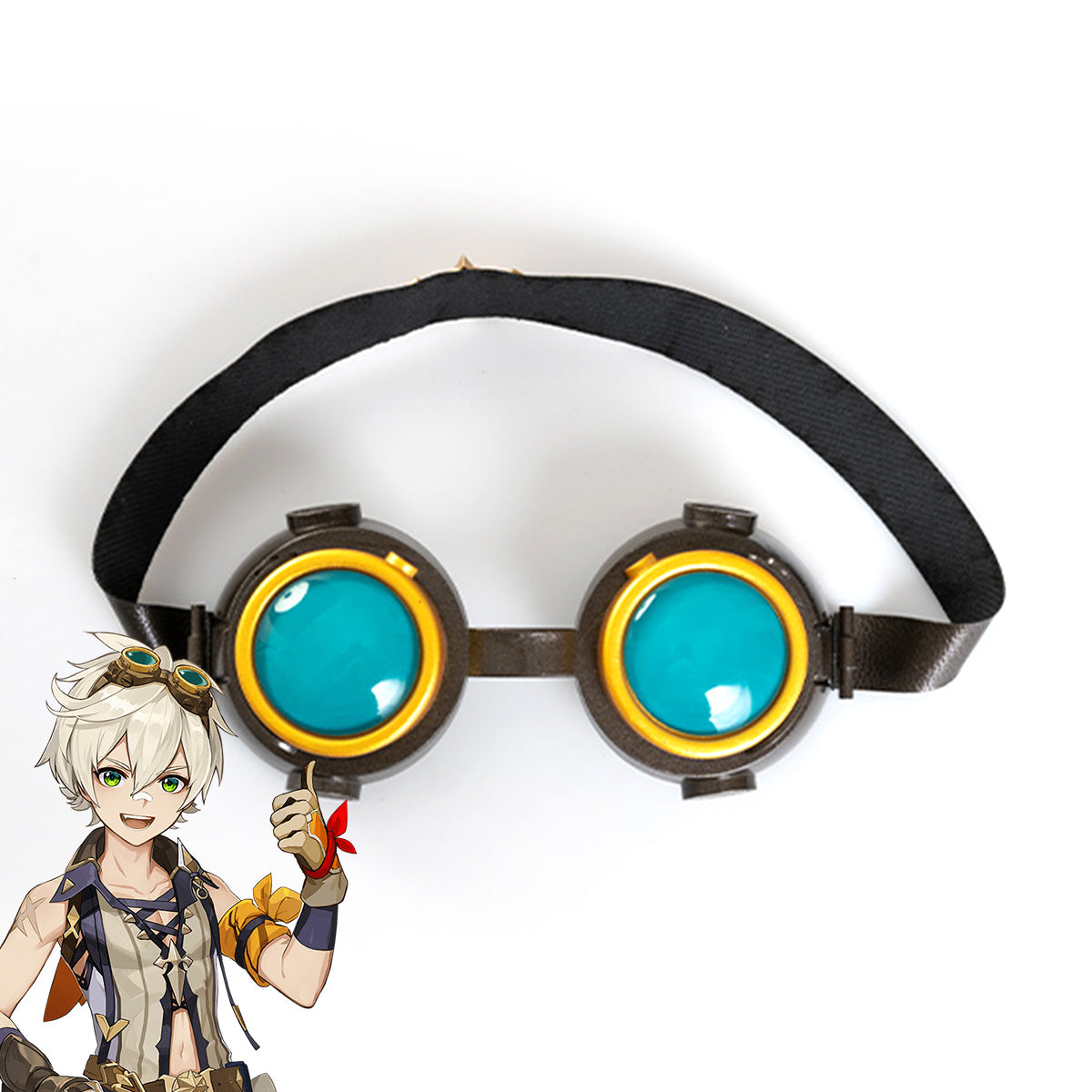 Genshin Impact Bennett Goggles Cosplay Accessory Prop – Gcosplay