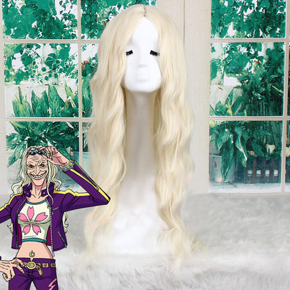 Tronçonneuse Homme Denji Doré Cosplay Perruque