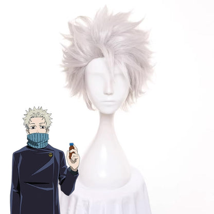 Jujutsu Kaisen Sorcery Fight Mahito Blau Cosplay Perücke