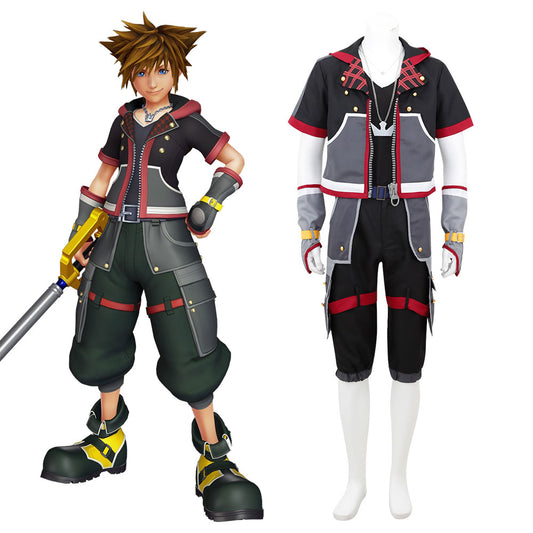 Kingdom Hearts III Sora Cosplay Costume